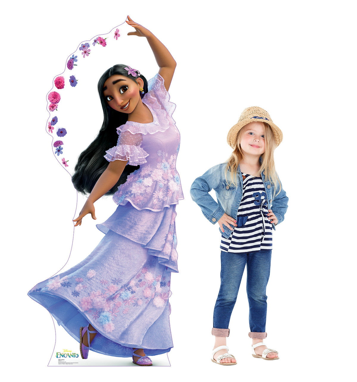 Isabela Cardboard Cutout - Perfect for Disney Fans!