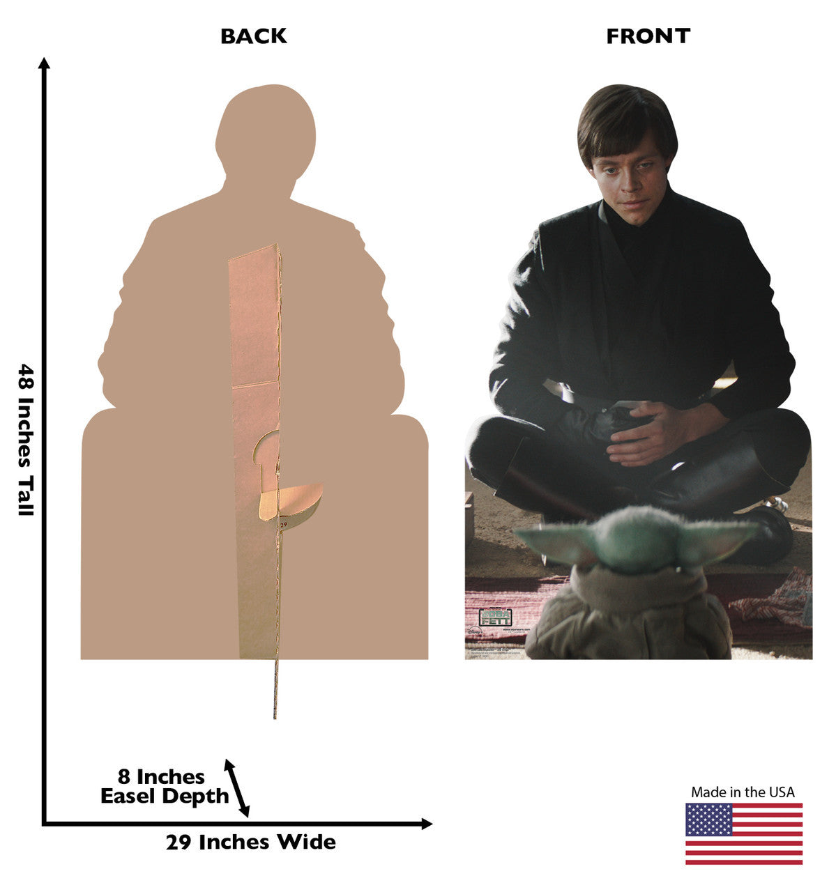 Stand Tall with Luke and Grogu!