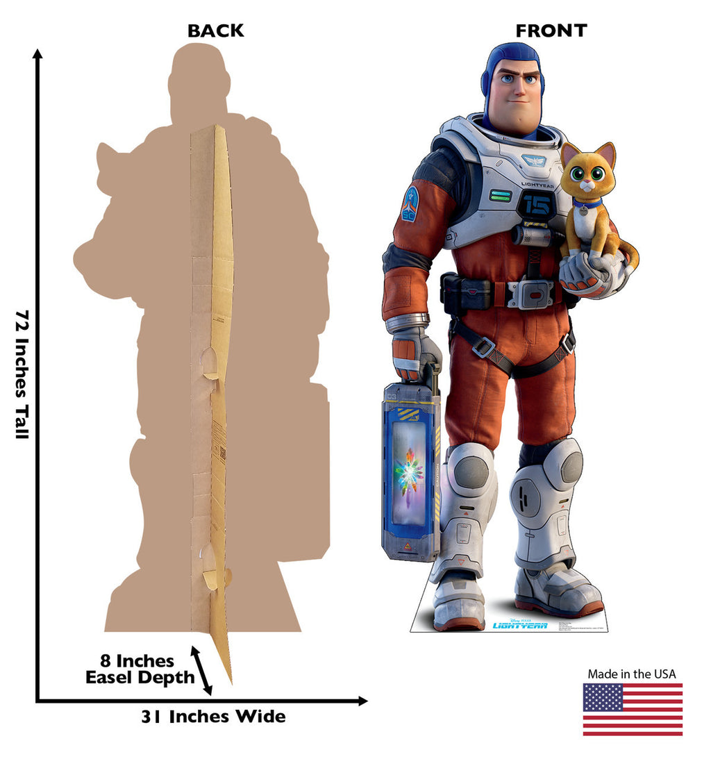 Buzz and Sox Life-Sized Cardboard Cutout