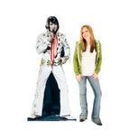 Elvis in White - Life-Sized Cardboard Cutout