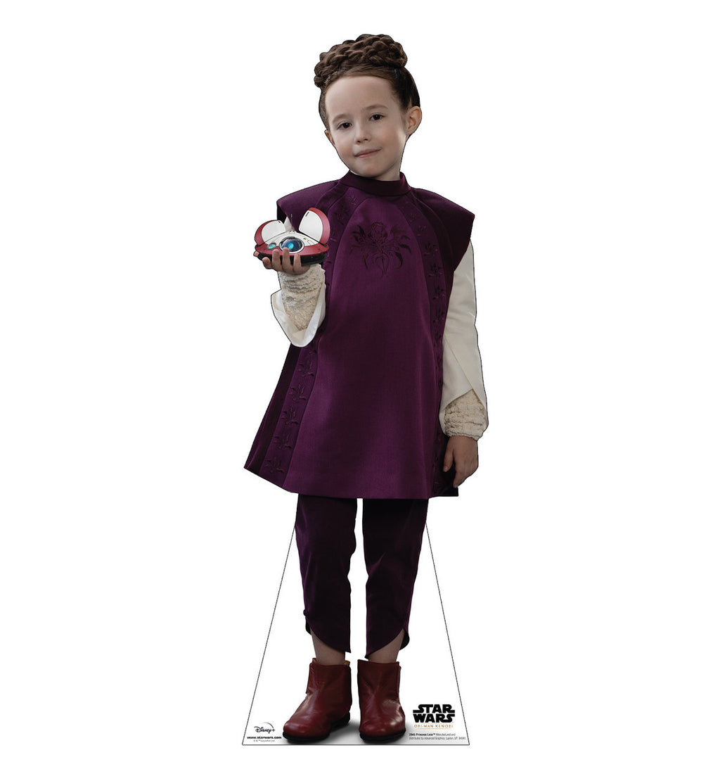 Adorable Princess Leia Cardboard Cutout