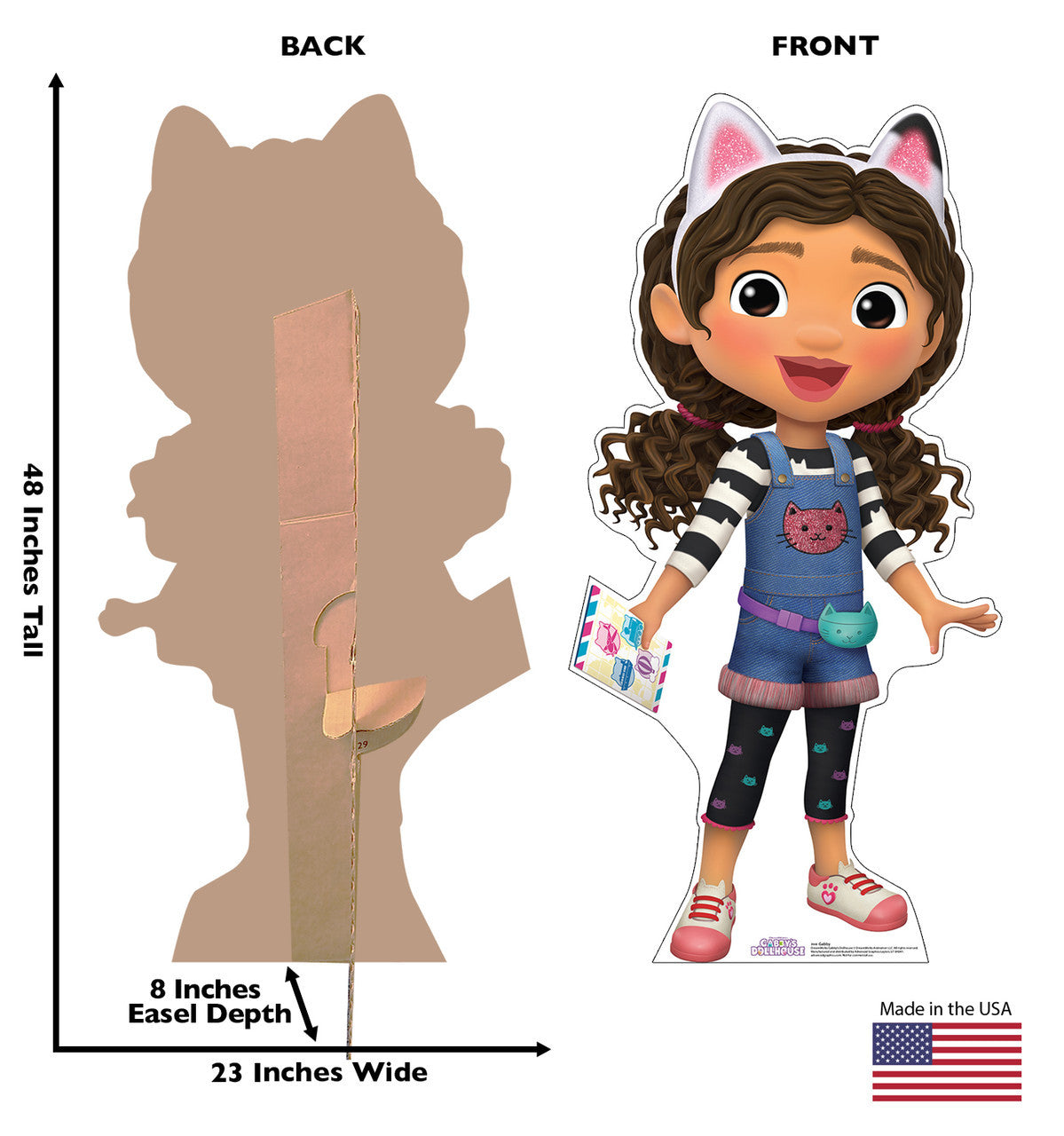 Gabby's Dollhouse Life-Size Cutout