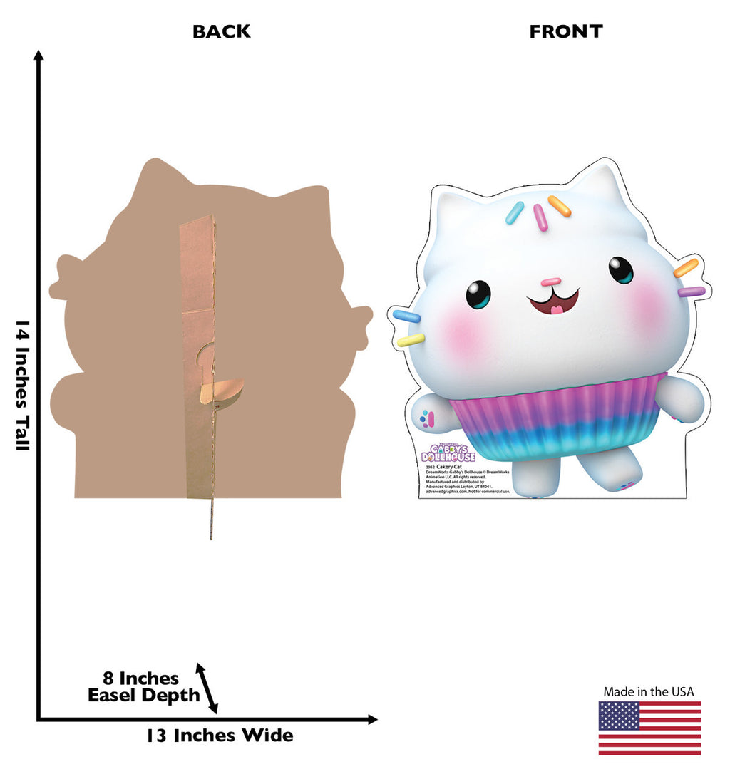 Gabby's Dollhouse Cakery Cat Standee