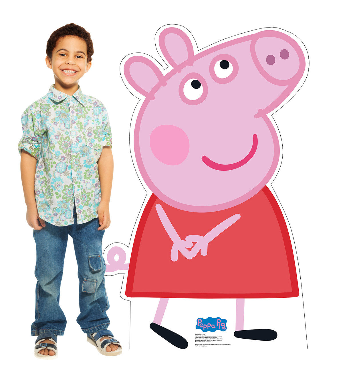 Adorable Peppa Pig Life-Size Cutout