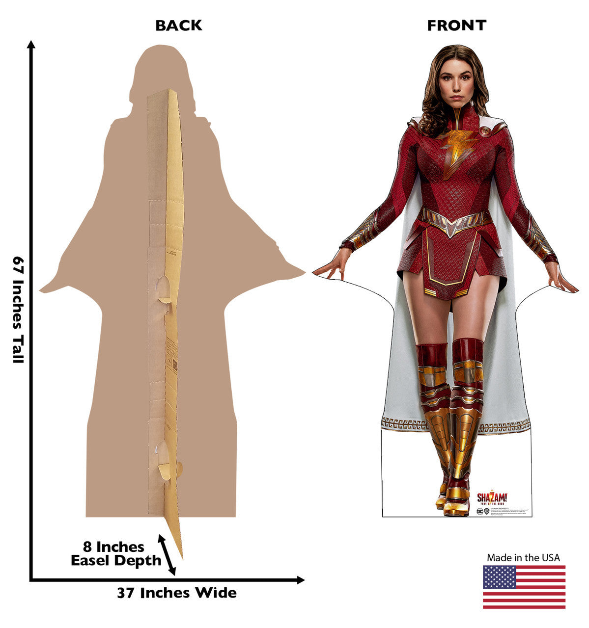 Mary Bromfield Life-Size Standee (Shazam 2)