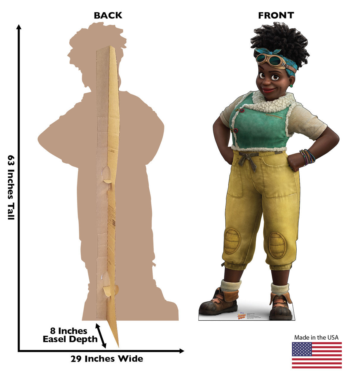 Meridian Clade Stand-Up Cutout - Disney's Strange World