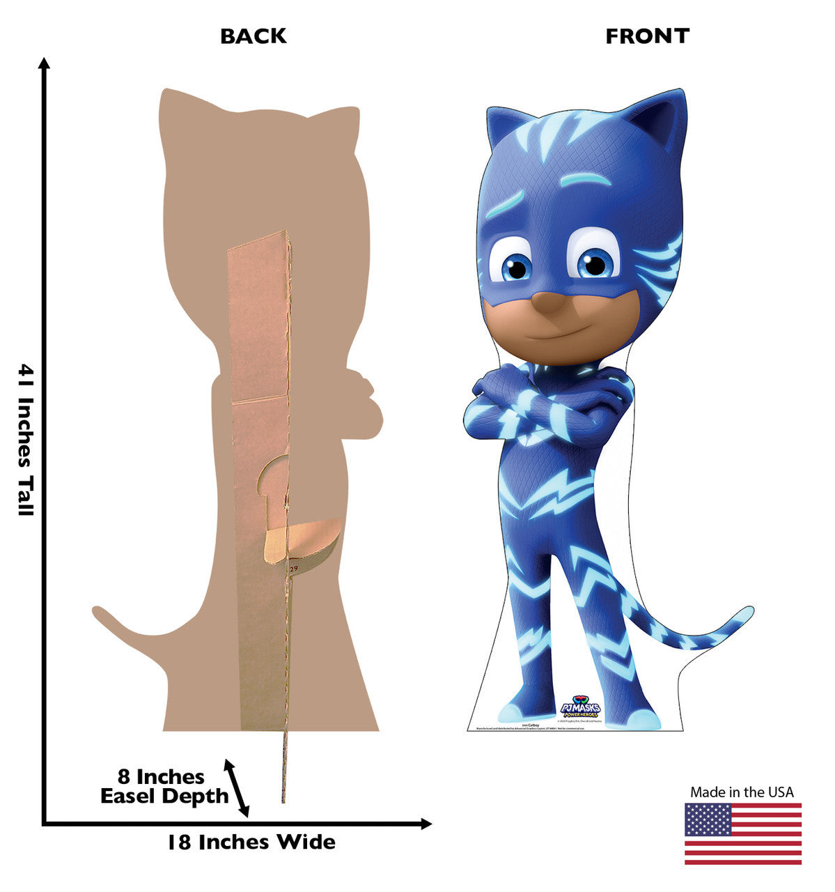 PJ Masks Catboy Life-Size Standup