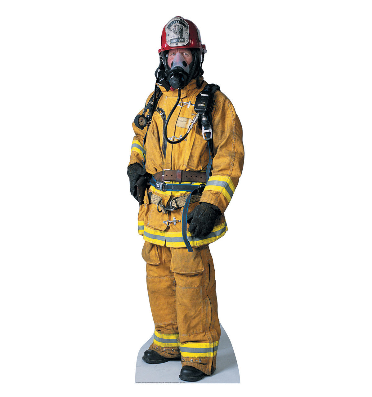 Firefighter Lifesize Cardboard Cutout