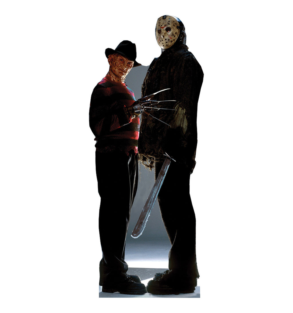 Freddy vs Jason Lifesize Cardboard cutout