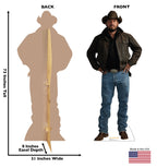 Rip Wheeler Cutout from Yellowstone