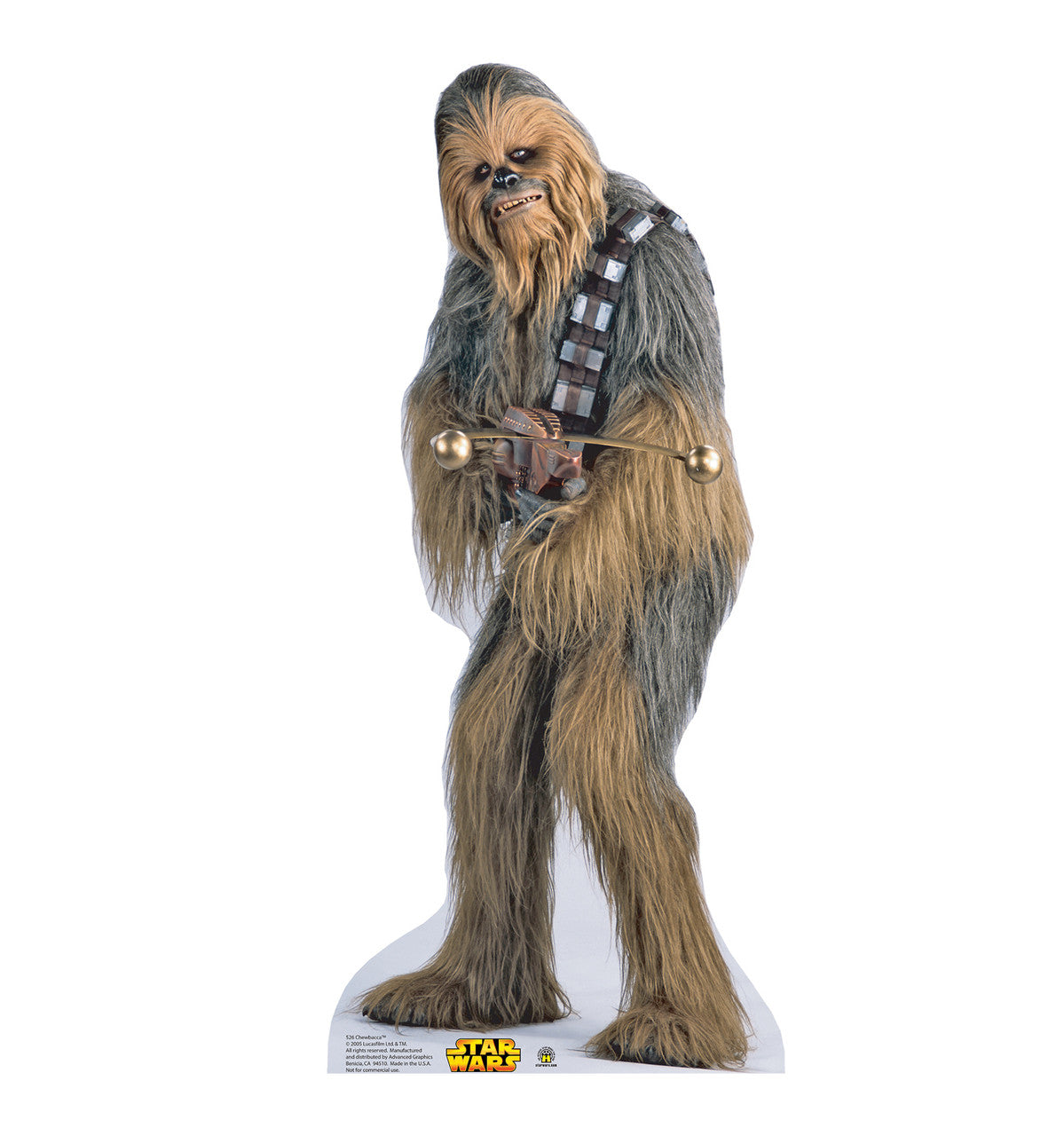 Chewbacca Star Wars Lifesize Cardboard Cutout