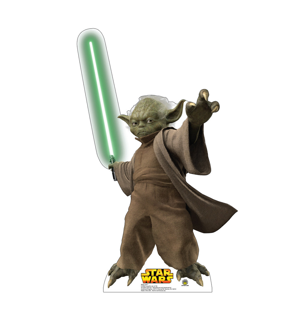 Yoda Star Wars Lifesize Cardboard Cutout
