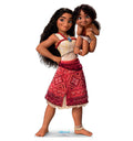 Moana & Simea Lifesize Standee Fun!