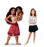 Moana & Simea Lifesize Standee Fun!