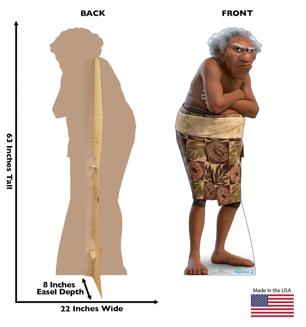 Kele Lifesize Cardboard Standee from Moana 2