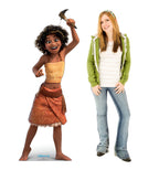 Lifelike Loto Cardboard Cutout from Moana 2