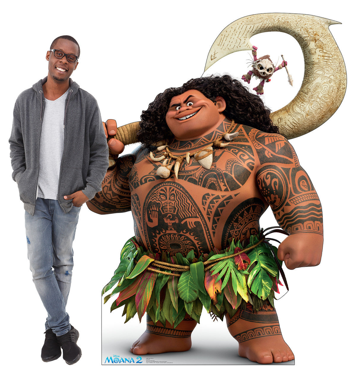 Maui and Kotu All-Star Cardboard Cutout