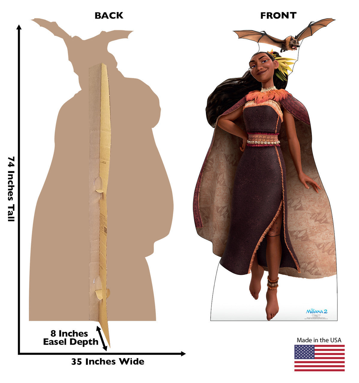 Matangi and Sidekick Life-Size Standee