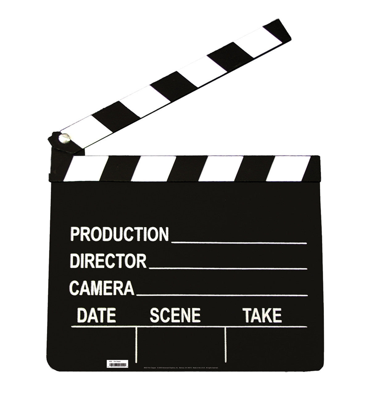 Movie Slate Cutout