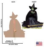 Wicked Witch Melting Lifesize Fun Cutout