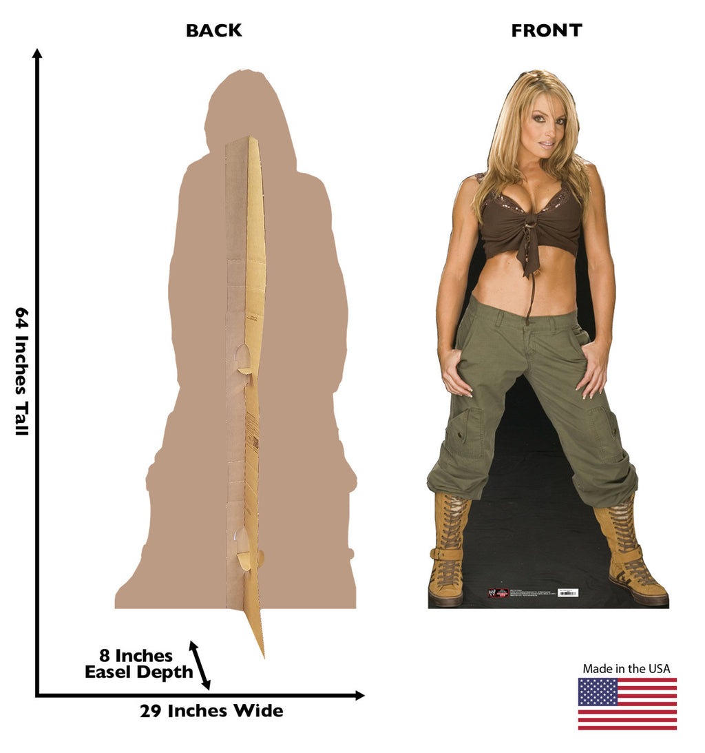 Trish Stratus Lifesize Cardboard Cutout - Fun WWE Decor