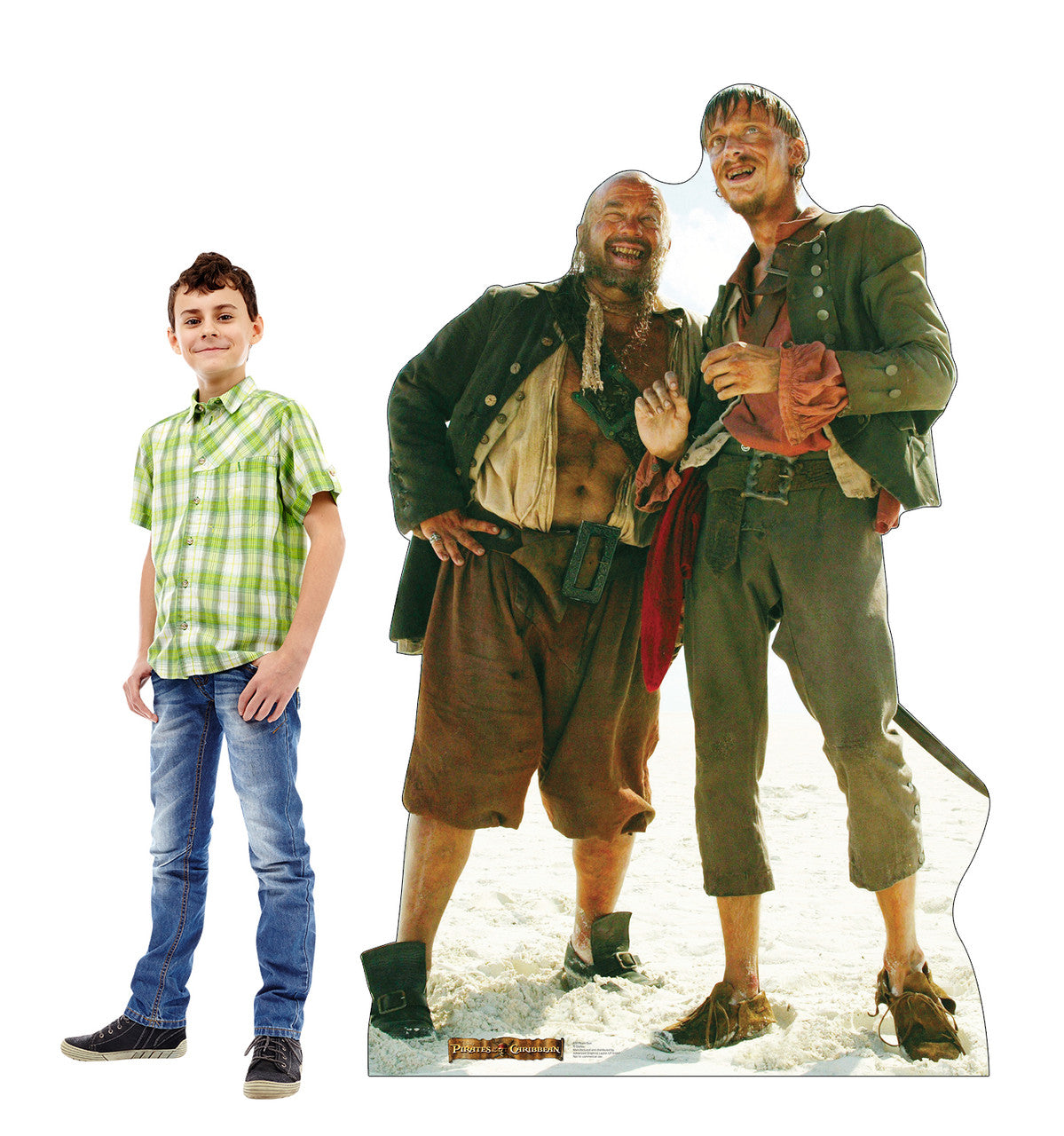 Pirate Duo Pirates of the Caribbean Lifesize Cardboard Cutout with Model