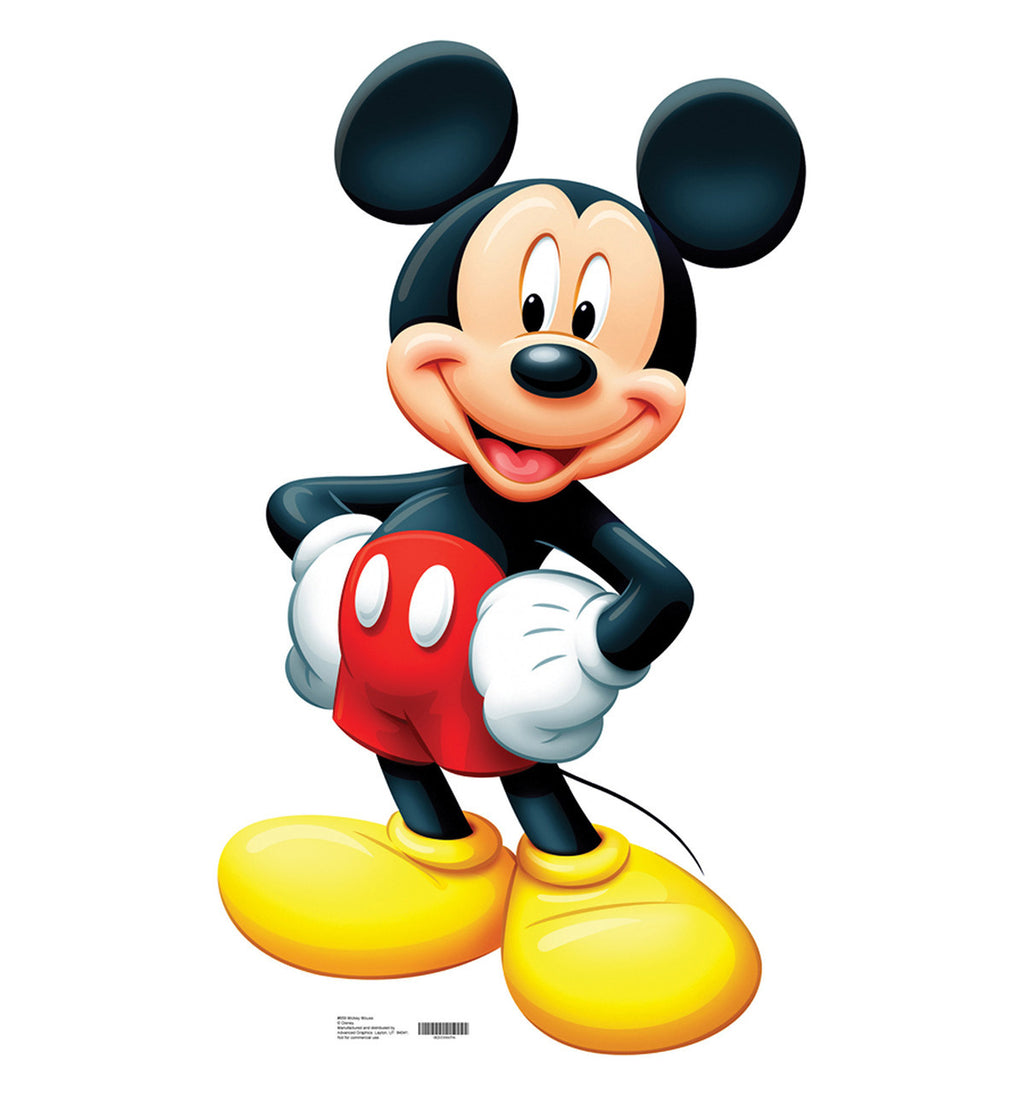Mickey Mouse Lifesize Cardboard Cutout