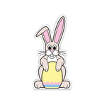 Easter Bunny with Egg Lifesize Cardboard Cutout