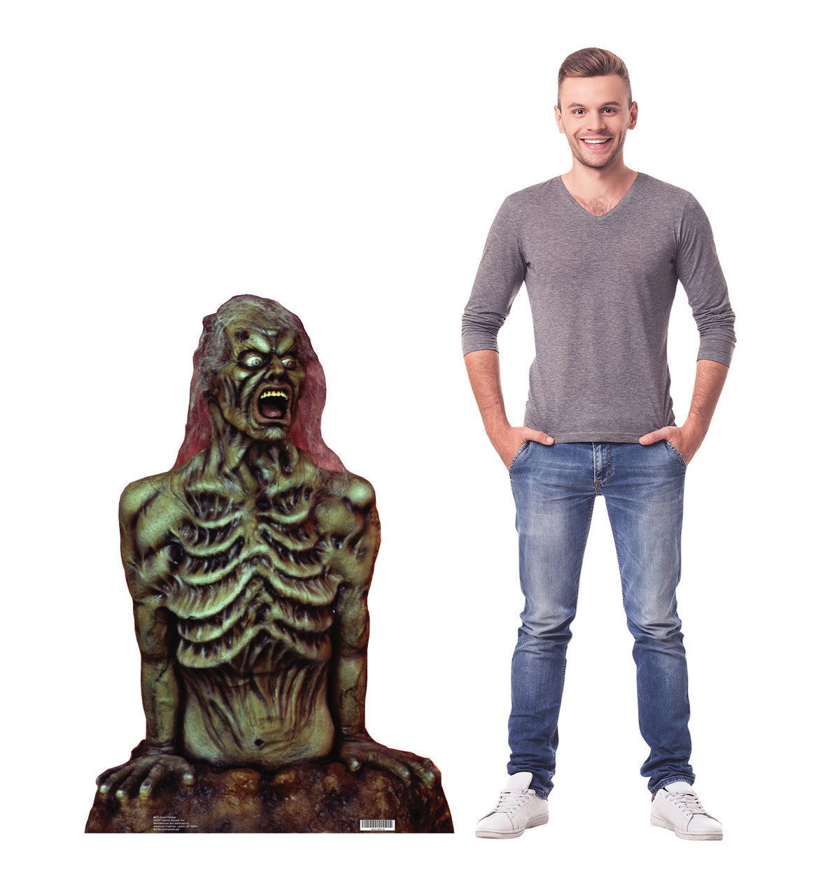 Zombie Grave Climber Lifesize cardboard cutout with model