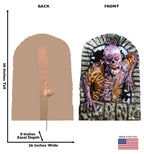 Zombie Back from the dead Lifesize Cardboard Cutout
