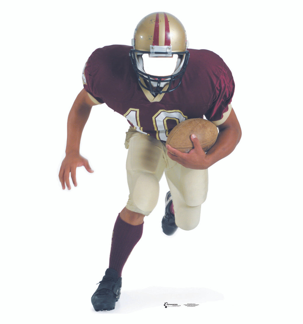 Football Player Stand in Lifesize Cardboard Cutout