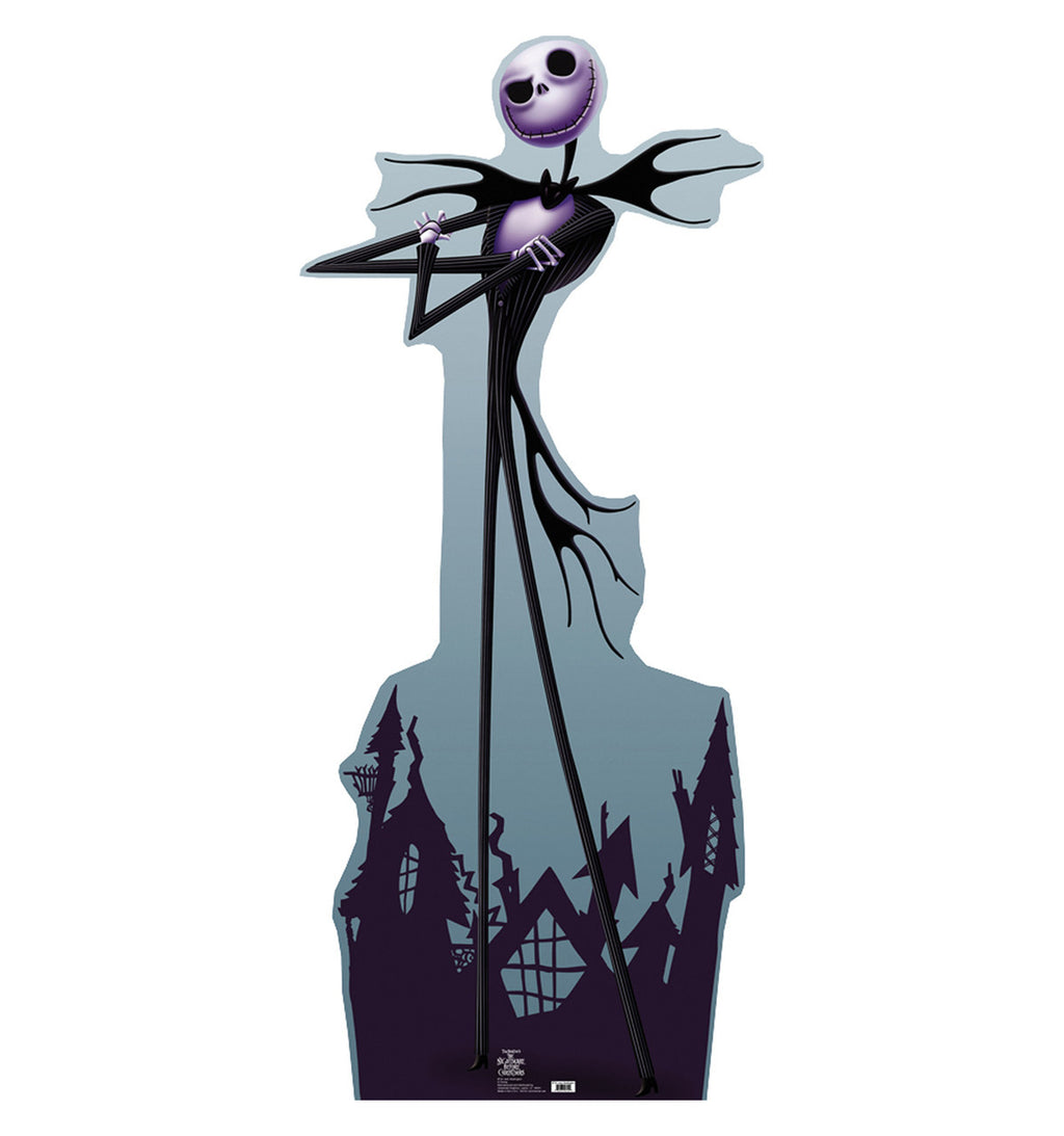 Jack Skellington Nightmare before Christmas Lifesize Cardboard Cutout