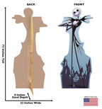 Jack Skellington Nightmare before Christmas Lifesize Cardboard Cutout Dimensions