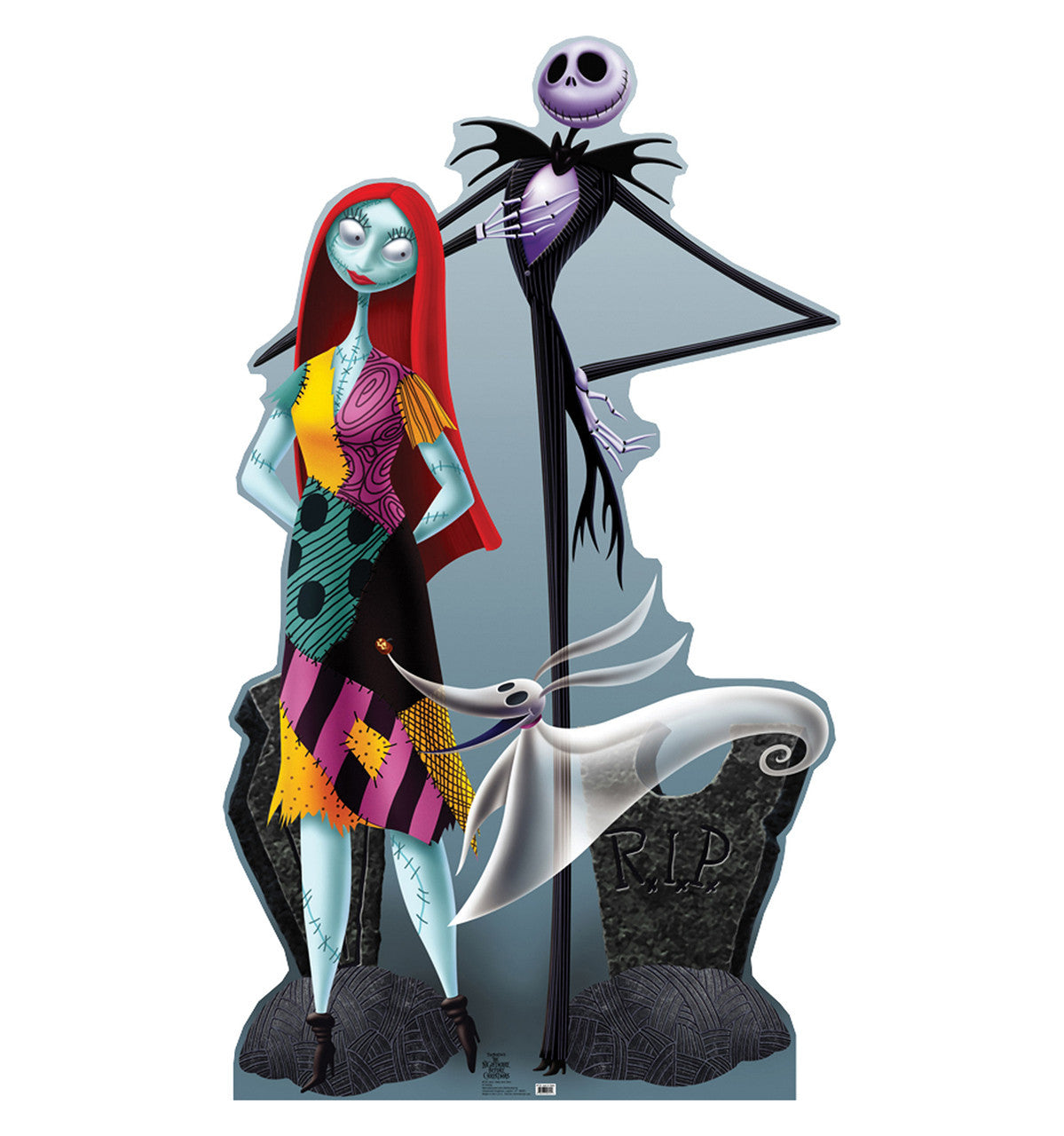 Jack and Sally Nightmare before Christmas Lifesize Cardboard cutout