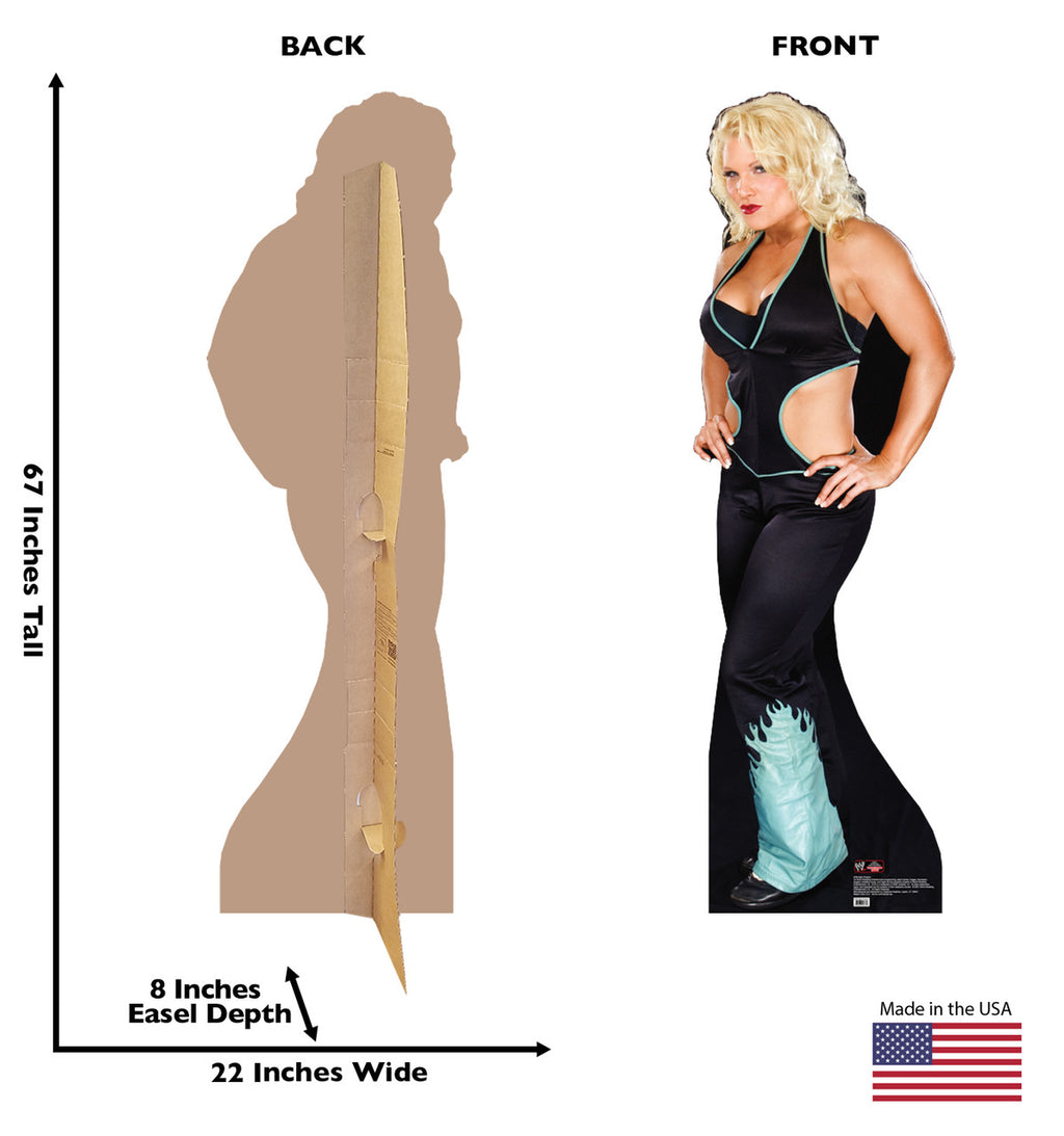 Beth Phoenix WWE Lifesize Cardboard Cutout dimensions