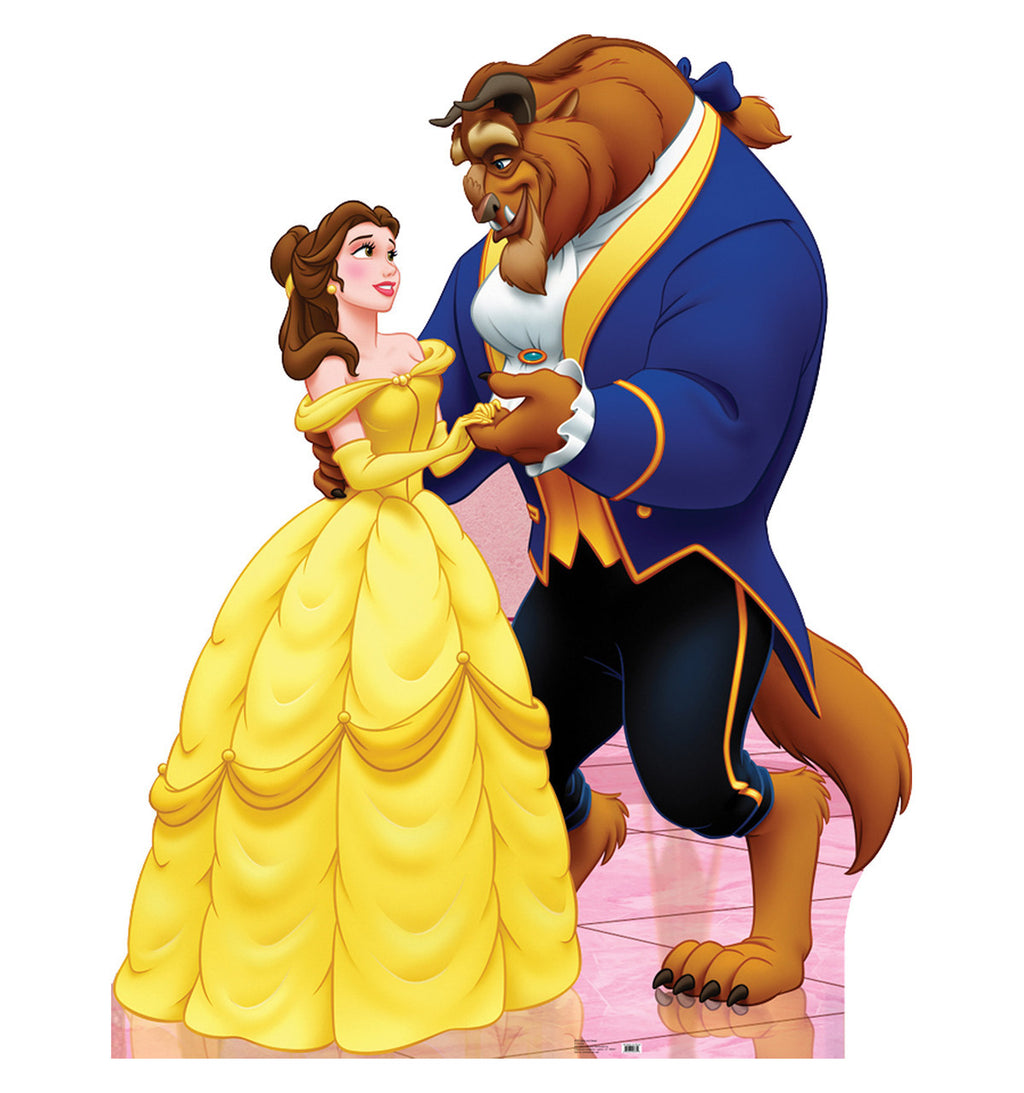 Belle and Beast Standup Cutout
