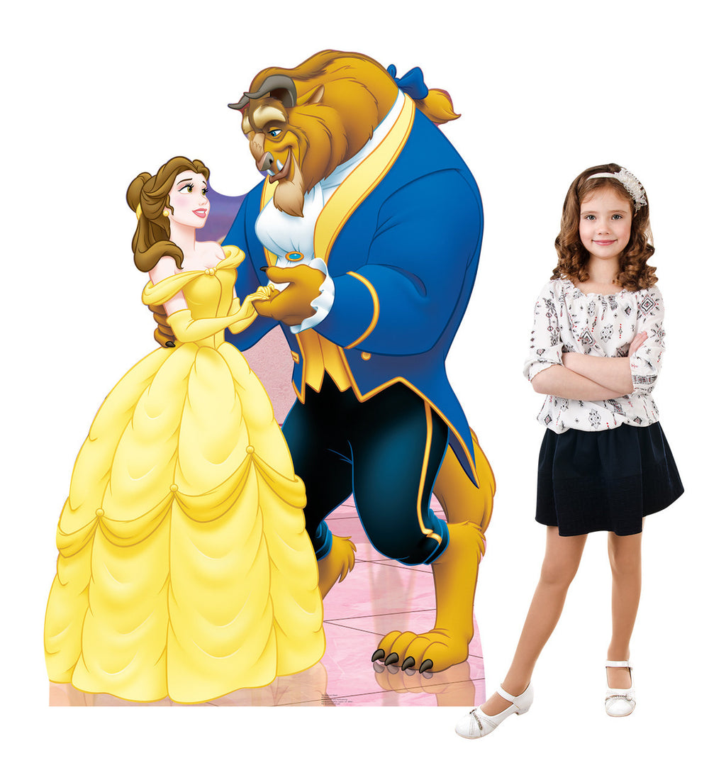 Belle and Beast Standup Cutout