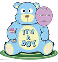 Adorable Teddy Bear Cutout for Celebrations