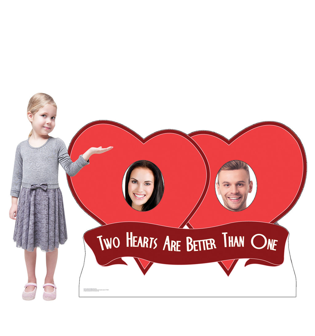 Valentine standin Lifesize Cardboard cutout with Model