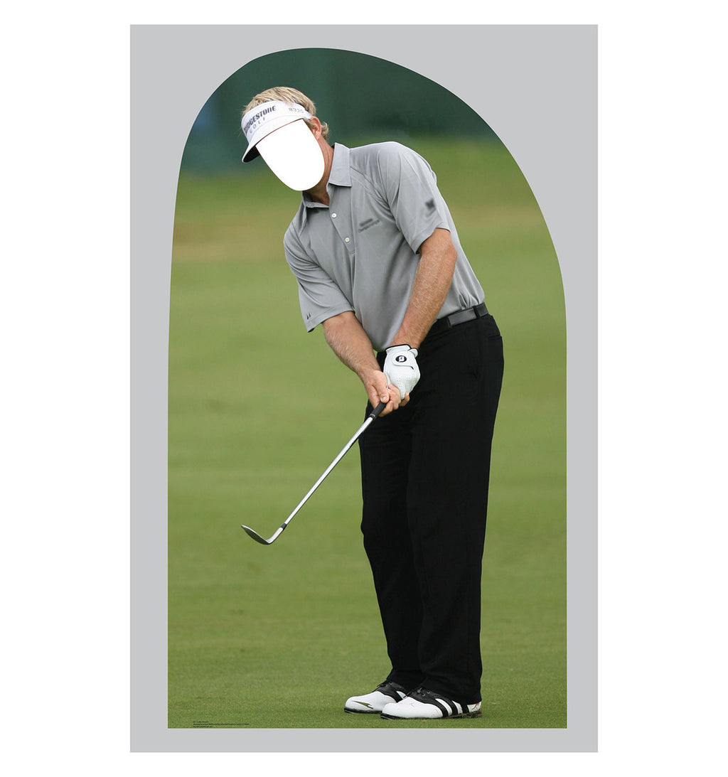Golfer Stand In Lifesize Cardboard Cutout