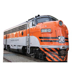 WP Western Pacific 918 D Train Lifesize Cardboard cutout