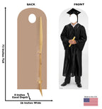Dapper Grad Cardboard Cutout