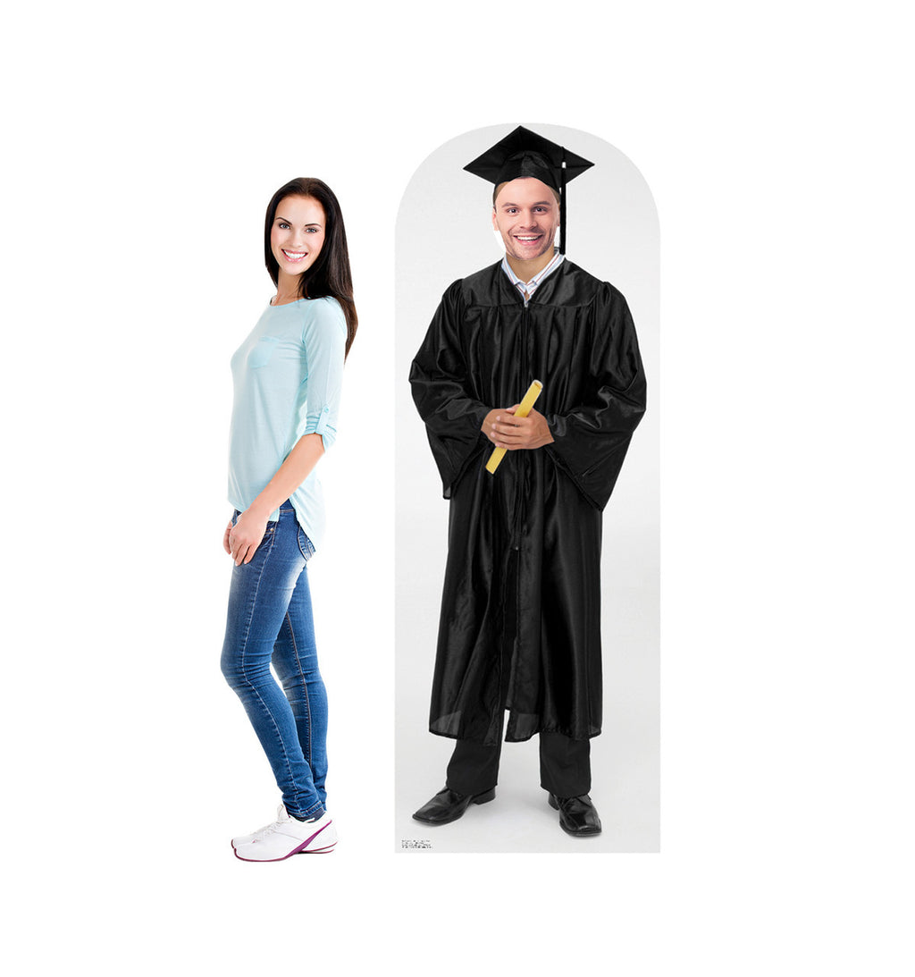 Dapper Grad Cardboard Cutout