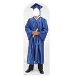 Male Graduate Blue Cap and Gown Standin
Lifesize Cardboard Cutout