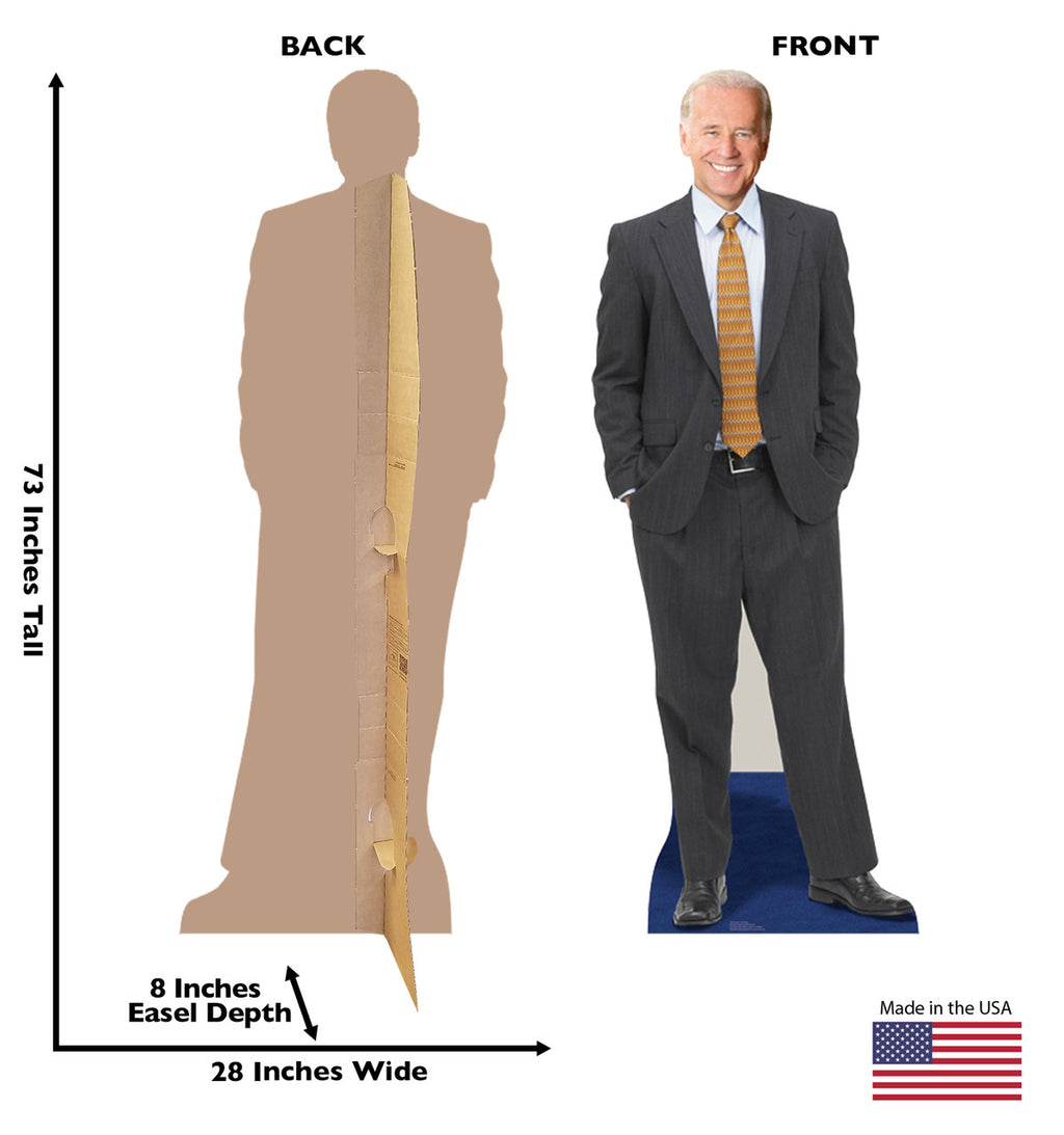 Joe Biden
Lifesize Cardboard Cutout with Dimensions