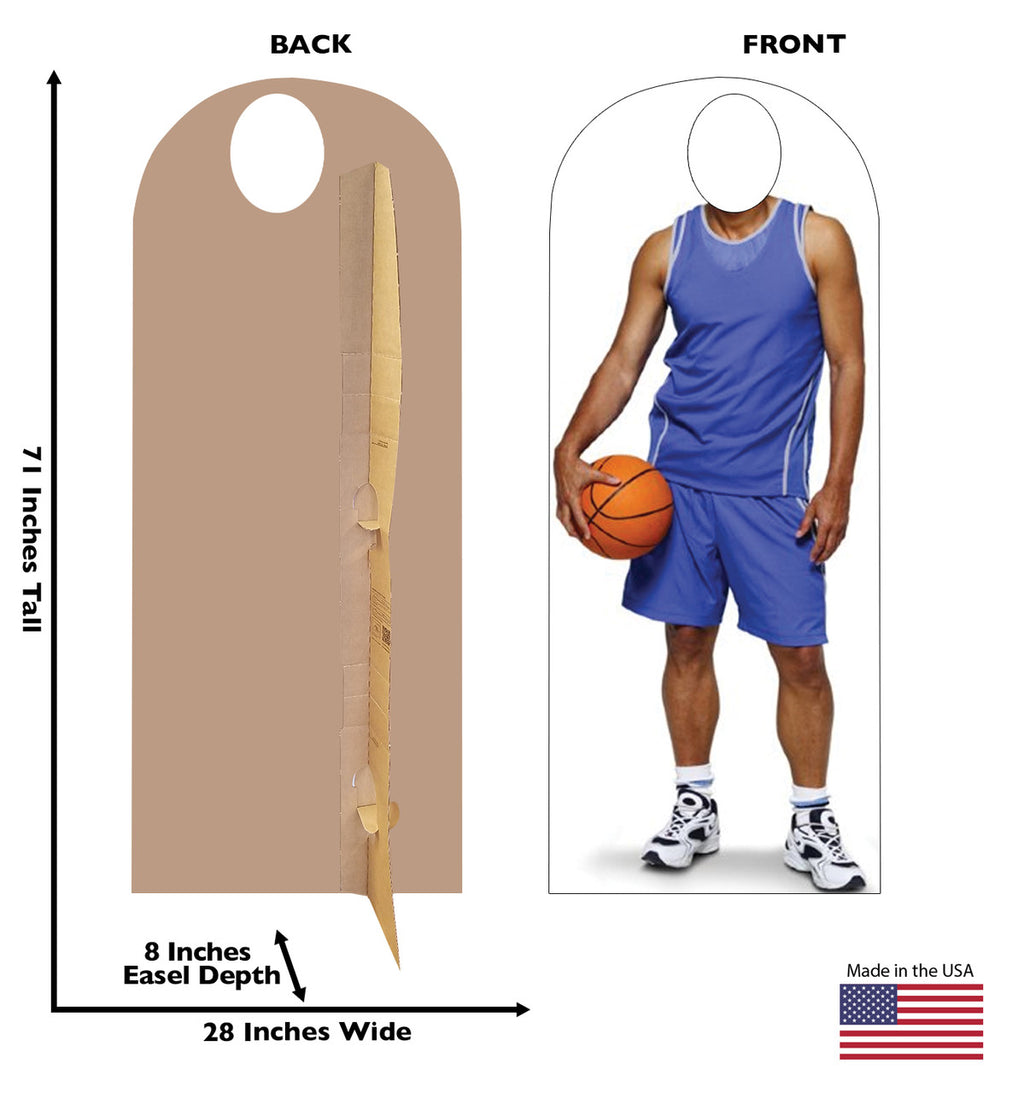 Basketball Stand In Lifesize Cardboard Cutout Dimensions