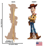Woody - Toy Story Lifesize Cardboard Cutout Dimensions
